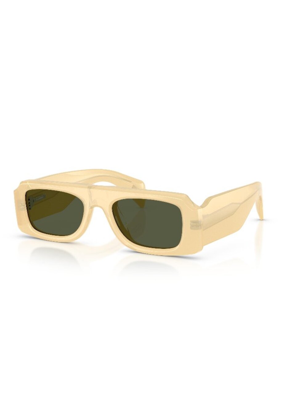 New Oliver Peoples Women's Sunglasses Yellow Green Lens Acetate Frame OV5610SU 4